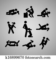 geschlecht, verhalten, symbol geschlecht, verhalten, symbol