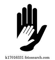 helfende, hand. helfende, hand.