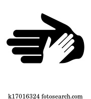 Helping hand. Helping hand.