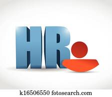 human resources symbol illustration human resources symbol illustration