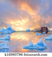Icebergs. Icebergs.