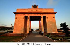 Independence Arch, Accra, Ghana