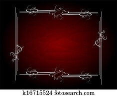 Invitation vintage frame greeting card Invitation vintage frame greeting card