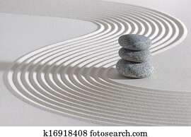 Japanese ZEN garden Japanese ZEN garden