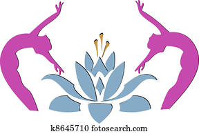 joga, lotos, symbol joga, lotos, symbol