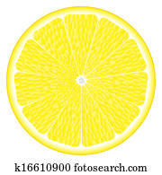 large circle of lemon large circle of lemon