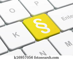 Law concept: Paragraph on computer keyboard background Law concept: Paragraph on computer keyboard background