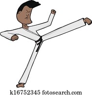 Martial Arts Side Kick Martial Arts Side Kick