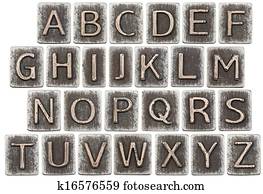 Metal letters Metal letters