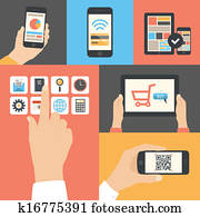 Mobile and tablet business communication usage Mobile and tablet business communication usage