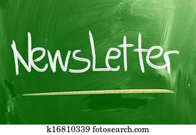 Newsletter Concept Newsletter Concept