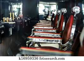 Old-styled barber shop Old-styled barber shop