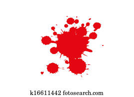 Paint spill Stock Illustration | k0690587 | Fotosearch