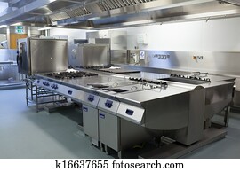 Picture of restaurant kitchen Picture of restaurant kitchen