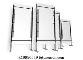 Presentation Stand Isolated Presentation Stand Isolated