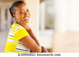 pretty african american woman pretty african american woman