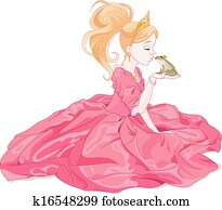 Princess Kissing Frog Princess Kissing Frog