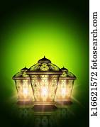 ramadan kareem background with shiny lanterns ramadan kareem background with shiny lanterns