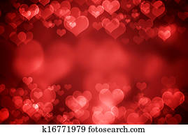 rojo, encendido, día de valentín, plano de fondo