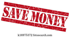 Save money red grunge stamp Save money red grunge stamp