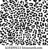 Seamless leopard pattern Seamless leopard pattern