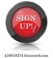 Sign up icon Sign up icon