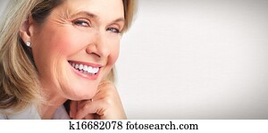 starsza kobieta, portrait.