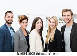 Successful business partners