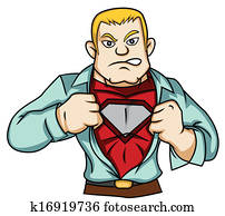 super hero at office super hero at office