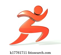 Swoosh 3D figure icon Swoosh 3D figure icon