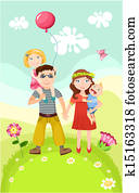 szczęśliwa rodzina