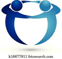 team, zakenlui, logo