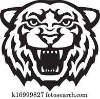 Tiger head tattoo Tiger head tattoo