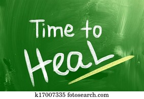 Time To Heal Concept