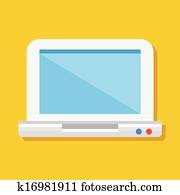 Vector Laptop Icon Vector Laptop Icon