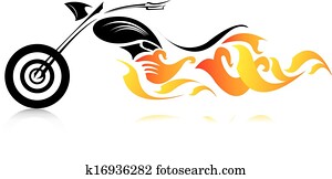 vector Silhouette of classic motorcycle. moto icon vector Silhouette of classic motorcycle. moto icon