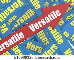 veelzijdig, richtingwijzer