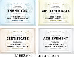 vektor, vinhøst, gave certifikat, skabelon, sæt