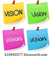 Vision Sticky Note
