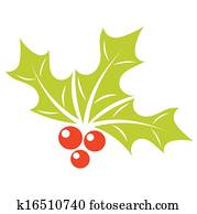 weihnachten, christdornbeere weihnachten, christdornbeere