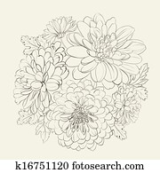 Summer Flowers Clip Art | Our Top 1000+ Summer Flowers Vectors | Fotosearch