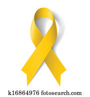 Yellow ribbon. Yellow ribbon.