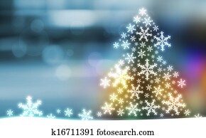 árvore natal, desenho