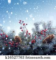 árvore natal, fundo