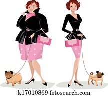 marche chien régime dame marche chien régime dame