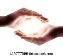 אור, ב, שלו, ידיים