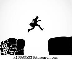 איש עסקים, קפוץ, סכן, כספת, מושג