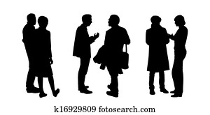 אנשים מדברים, ל, כל אחד אחר, צלליות, קבע, 1