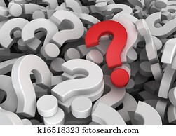 הרבה, שאלות, עם, יחיד, מישהו