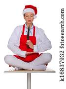 מדיטציה, טבח עם סכין